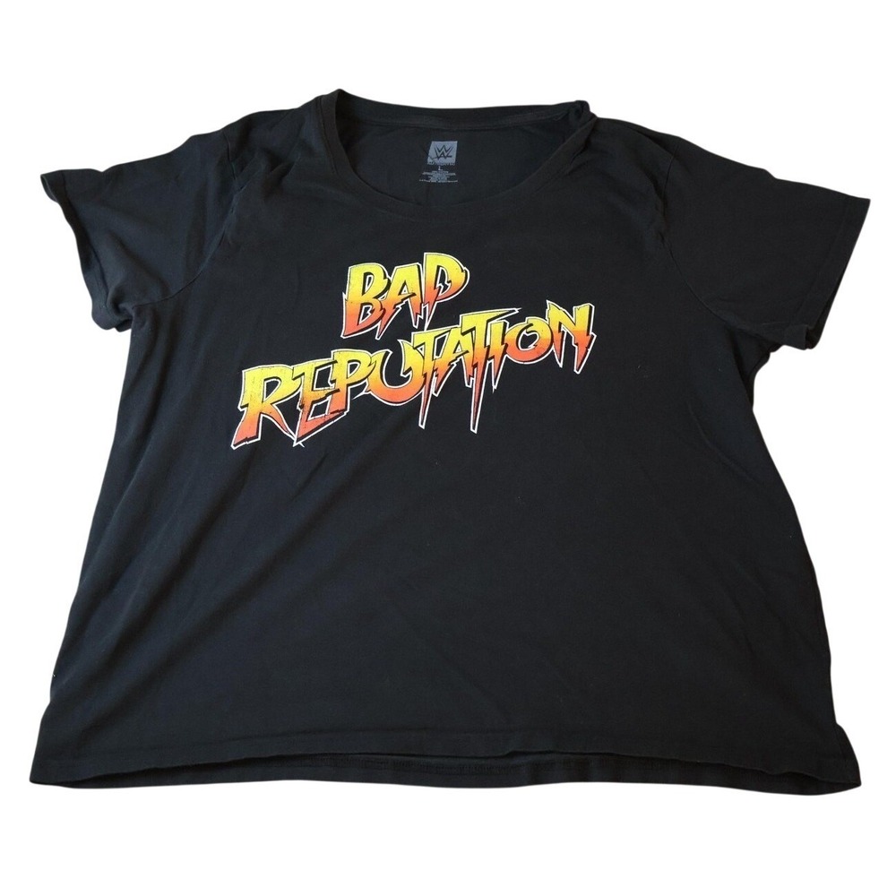 WWE Shirt‎ Mens Large Bad Reputation Rowdy Ronda Rousey Wrestling Tee